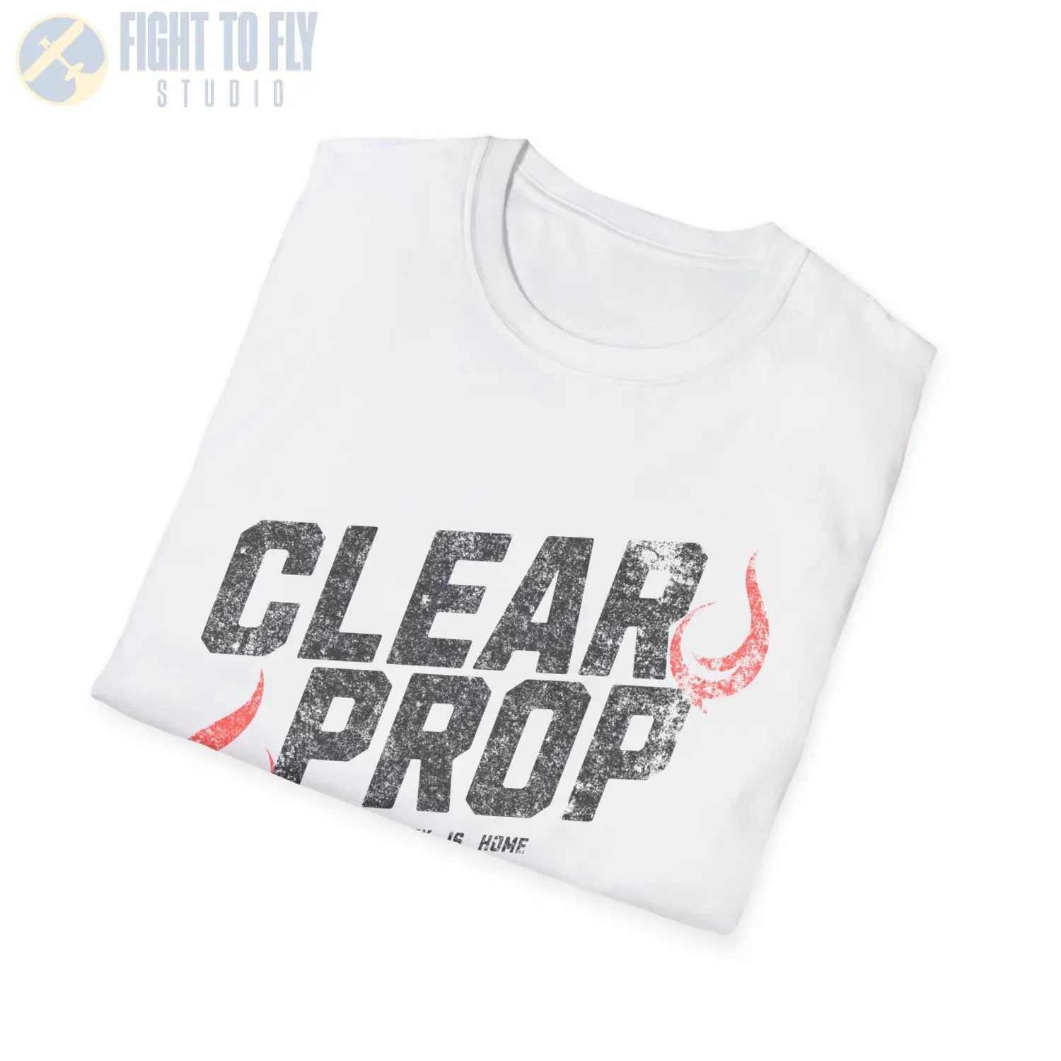 “Clear Prop: The Sky is Home” Aviation T-Shirt - Pilot gifts - WWII warbird t-shirt
