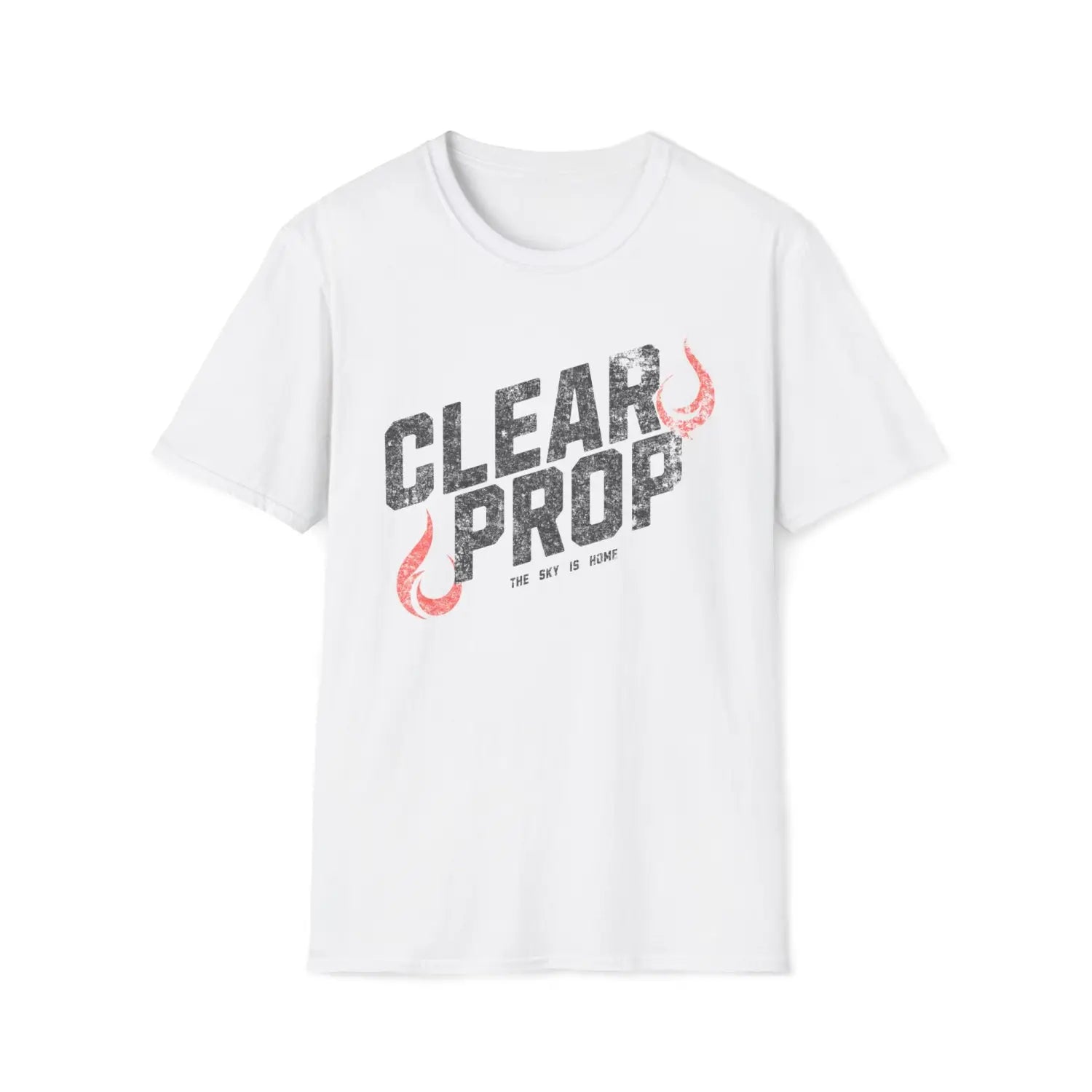 “Clear Prop: The Sky is Home” Aviation T-Shirt - Pilot gifts - WWII warbird t-shirt