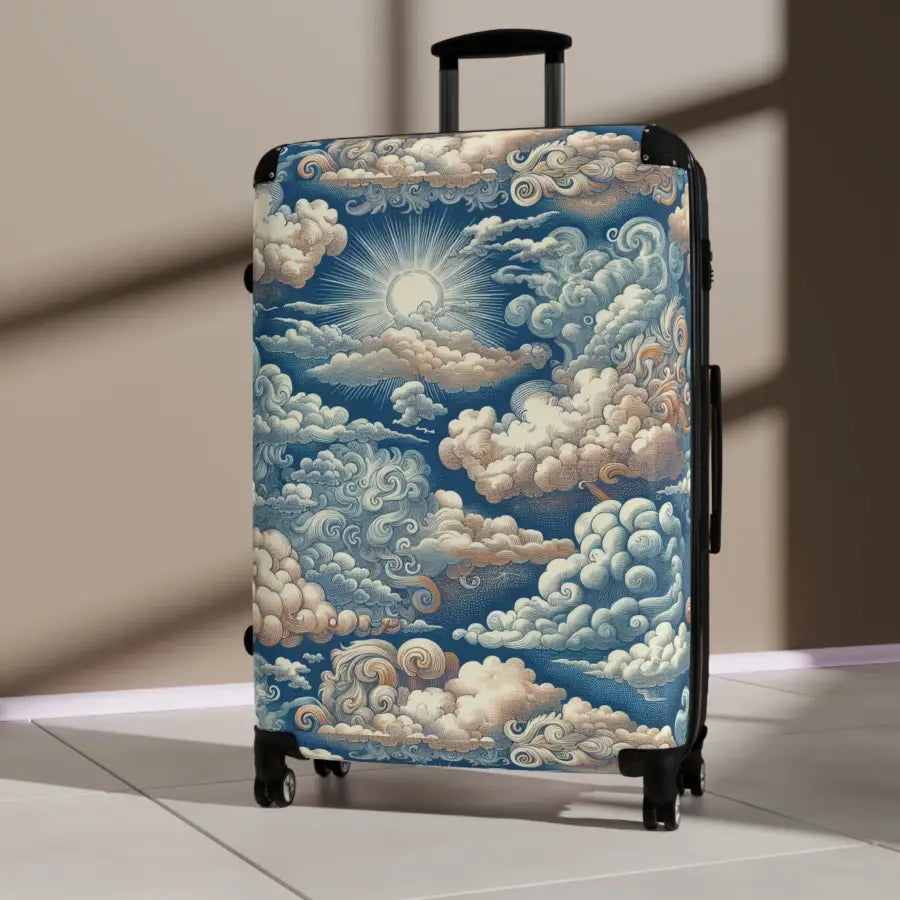 Cloudscape Travel Suitcase – Stylish Luggage for Adventurers - Bags - Gifts pilots - Aviation apparel