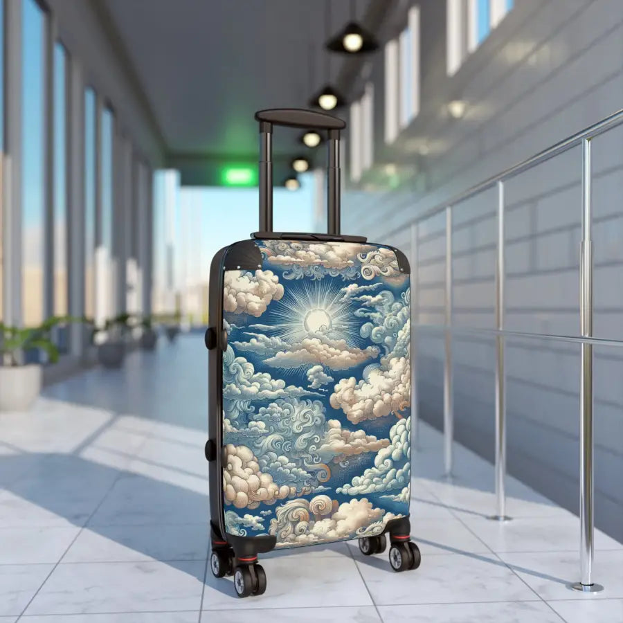 Cloudscape Travel Suitcase – Stylish Luggage for Adventurers - Bags - Gifts pilots - Aviation apparel