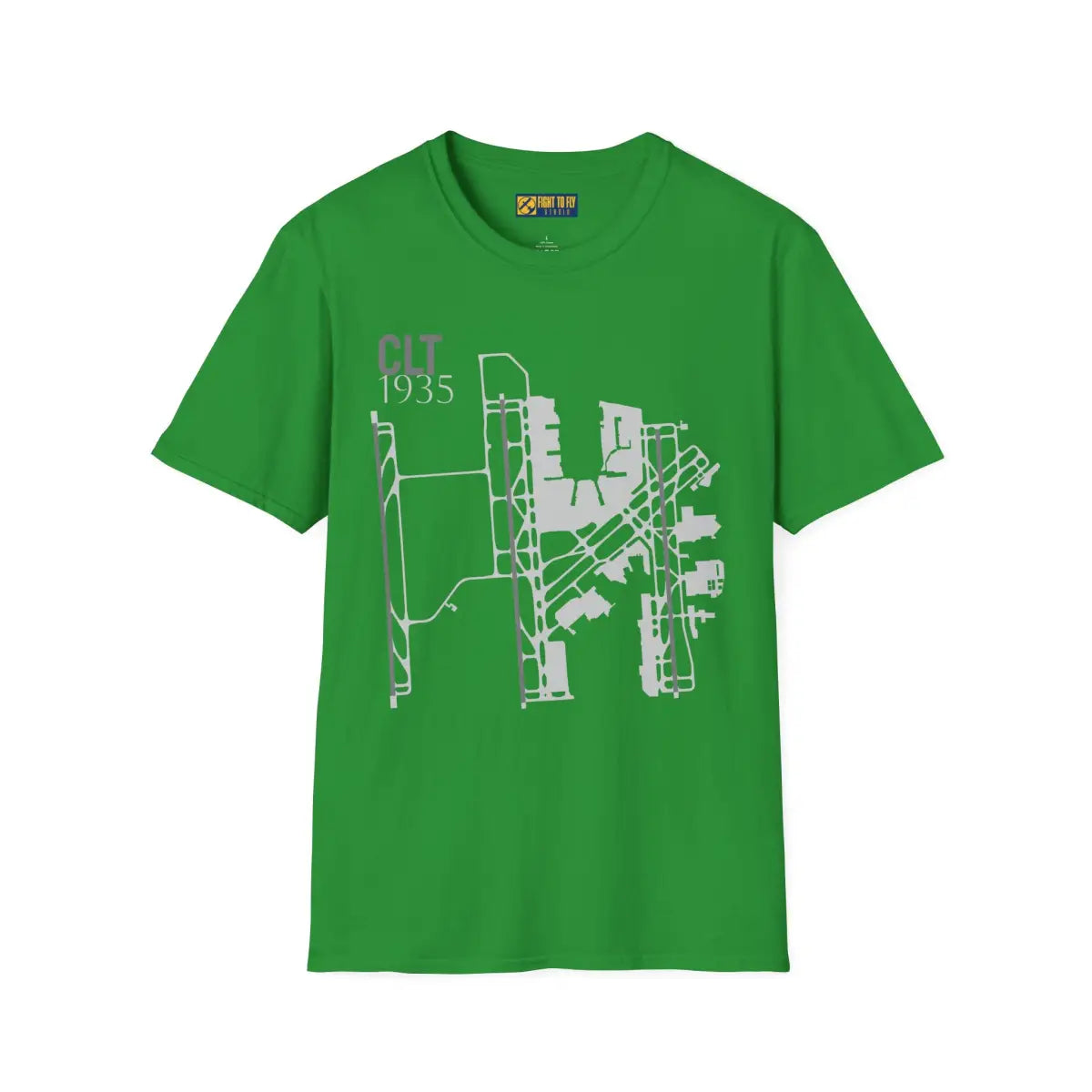 CLT Charlotte Douglas International - 1935 - Tee - T-Shirt - Gifts for pilots - Aviation apparel