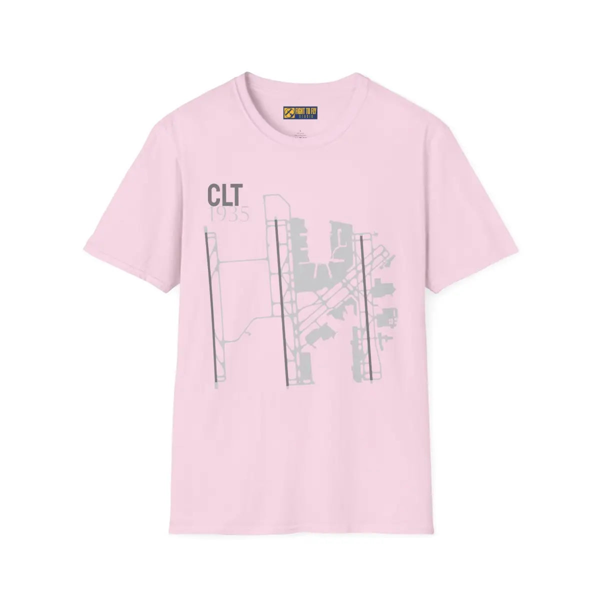 CLT Charlotte Douglas International - 1935 - Tee - T-Shirt - Gifts for pilots - Aviation apparel