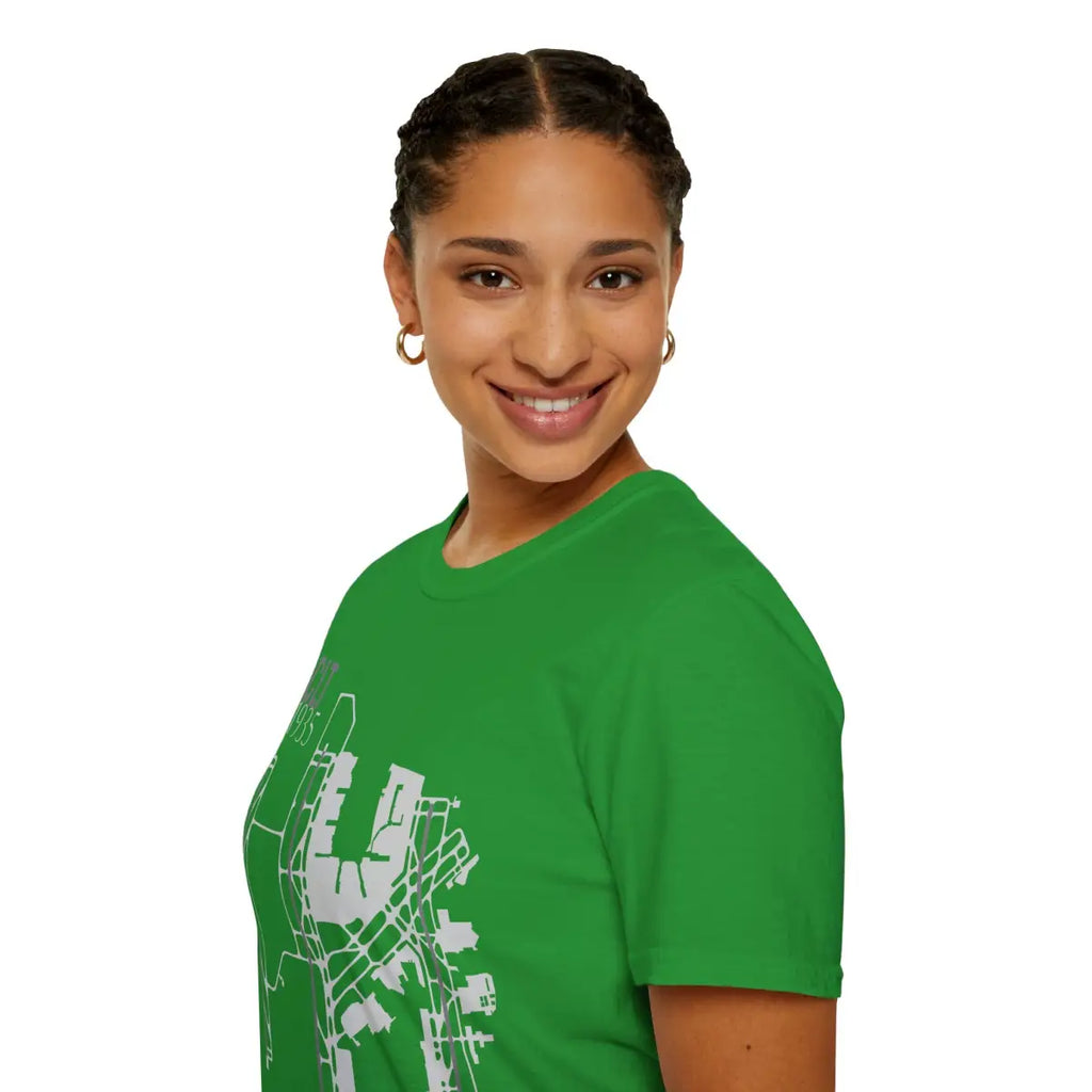 CLT Charlotte Douglas International - 1935 - Tee - T-Shirt - Gifts for pilots - Aviation apparel