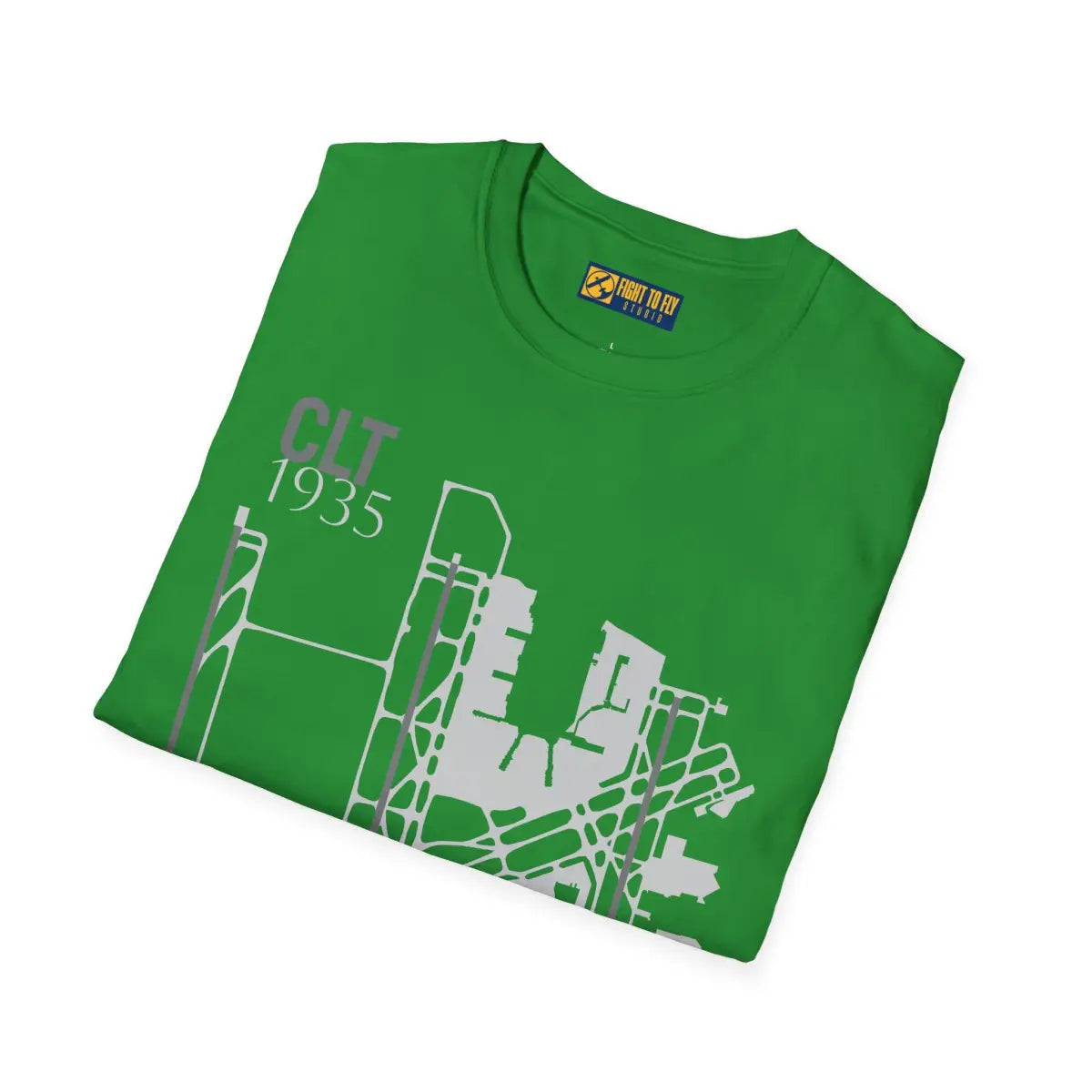 CLT Charlotte Douglas International - 1935 - Tee - T-Shirt - Gifts for pilots - Aviation apparel