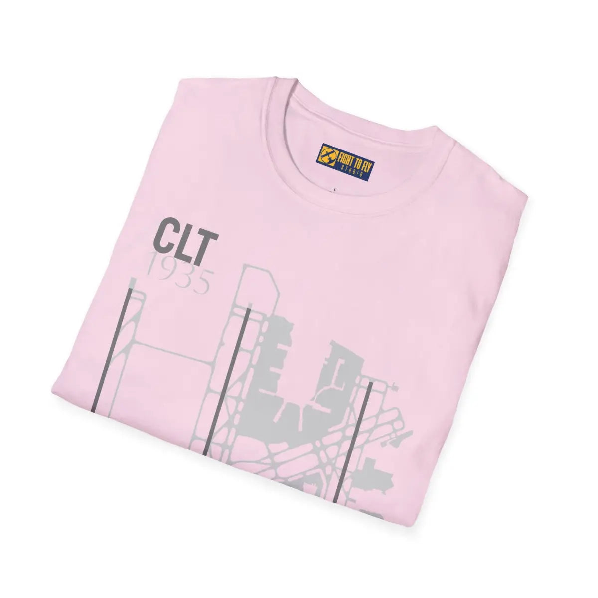 CLT Charlotte Douglas International - 1935 - Tee - T-Shirt - Gifts for pilots - Aviation apparel