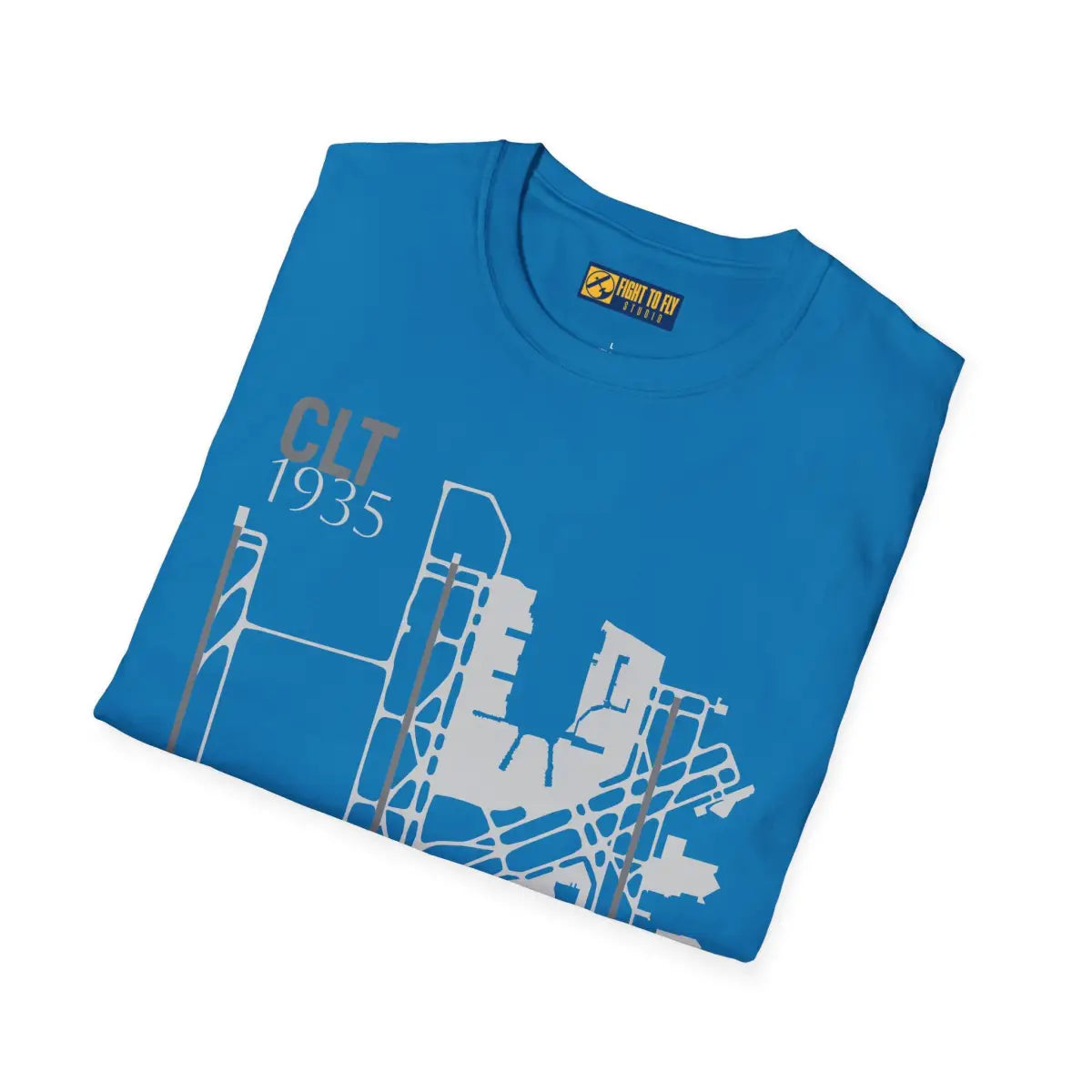 CLT Charlotte Douglas International - 1935 - Tee - T-Shirt - Gifts for pilots - Aviation apparel