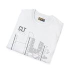 CLT Charlotte Douglas International - 1935 - Tee - T-Shirt - Pilot gifts - WWII warbird t-shirt