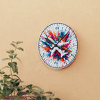 Colorful Airliner Acrylic Wall Clock - Perfect Gift for Travel Lovers - Home Decor - Pilot gifts - WWII warbird t-shirt