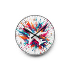 Colorful Airliner Acrylic Wall Clock - Perfect Gift for Travel Lovers - Home Decor - Pilot gifts - WWII warbird t-shirt