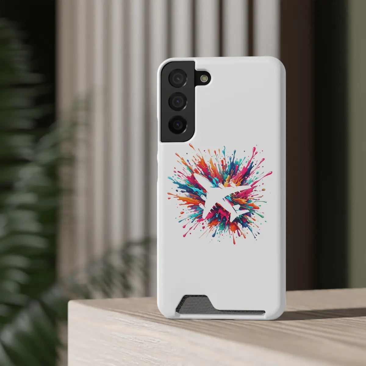 Colorful Travel Phone Case with Card Holder - Perfect for Adventurers - Gifts pilots - Aviation apparel