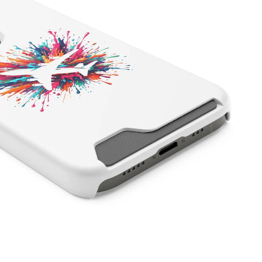Colorful Travel Phone Case with Card Holder - Perfect for Adventurers - Gifts pilots - Aviation apparel