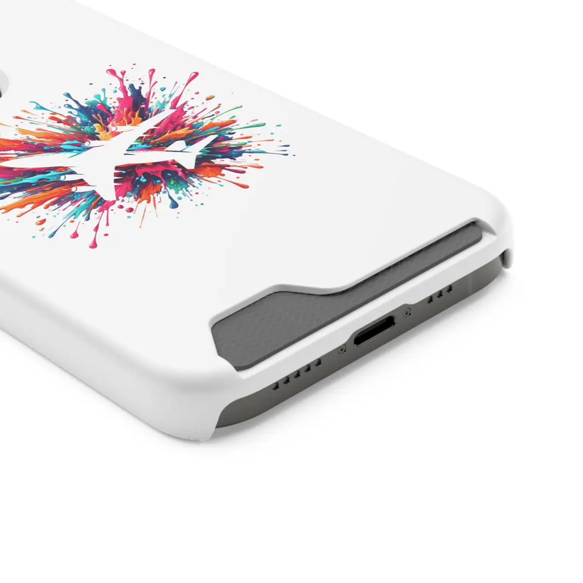 Colorful Travel Phone Case with Card Holder - Perfect for Adventurers - Gifts pilots - Aviation apparel