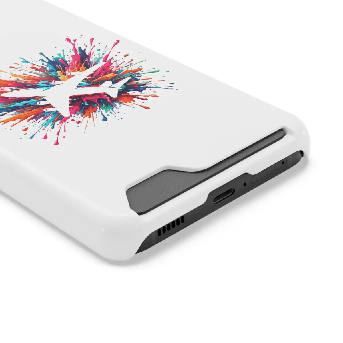 Colorful Travel Phone Case with Card Holder - Perfect for Adventurers - Gifts pilots - Aviation apparel