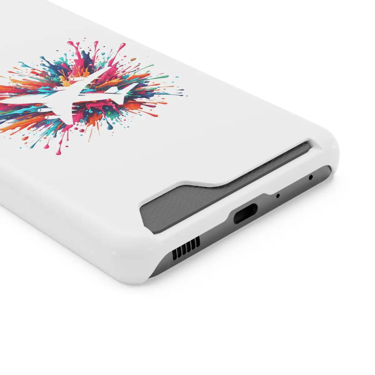 Colorful Travel Phone Case with Card Holder - Perfect for Adventurers - Gifts pilots - Aviation apparel