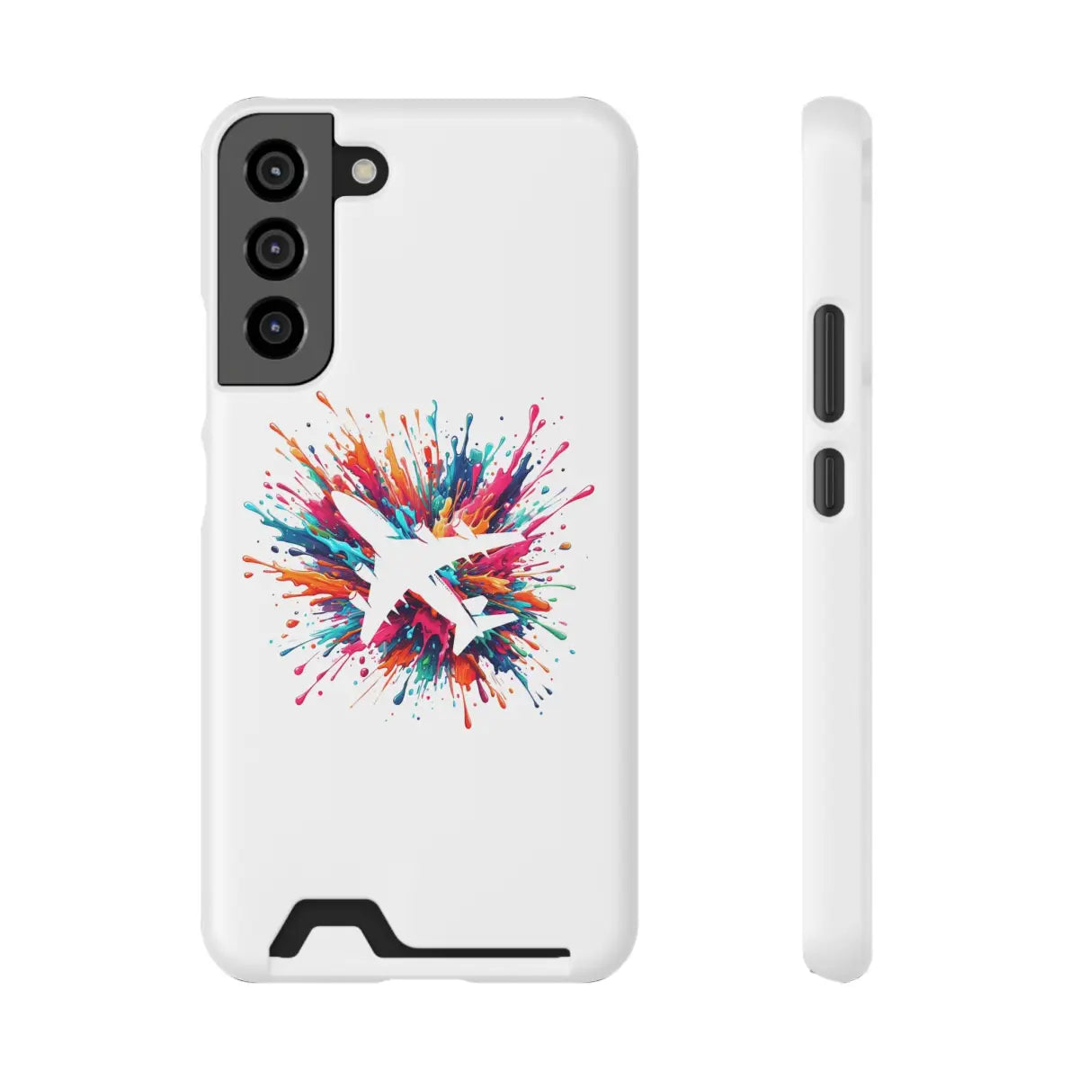 Colorful Travel Phone Case with Card Holder - Perfect for Adventurers - Gifts pilots - Aviation apparel