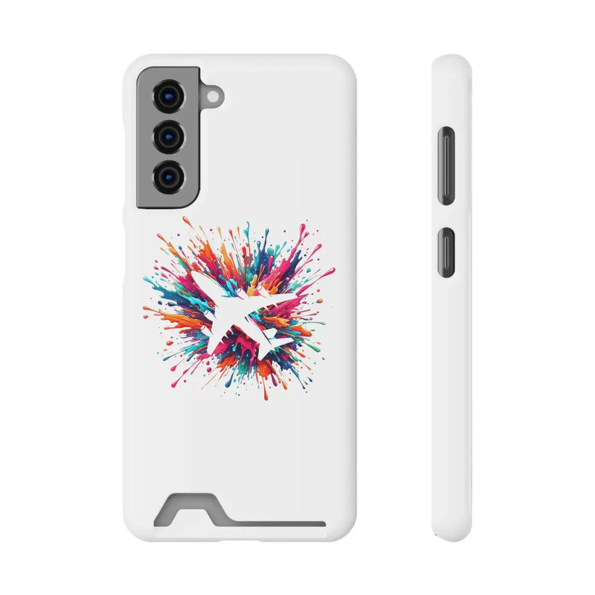 Colorful Travel Phone Case with Card Holder - Perfect for Adventurers - Gifts pilots - Aviation apparel