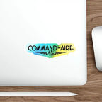 Command-Aire - Holographic Die-Cut Stickers - Paper products - Pilot gifts - WWII warbird t-shirt