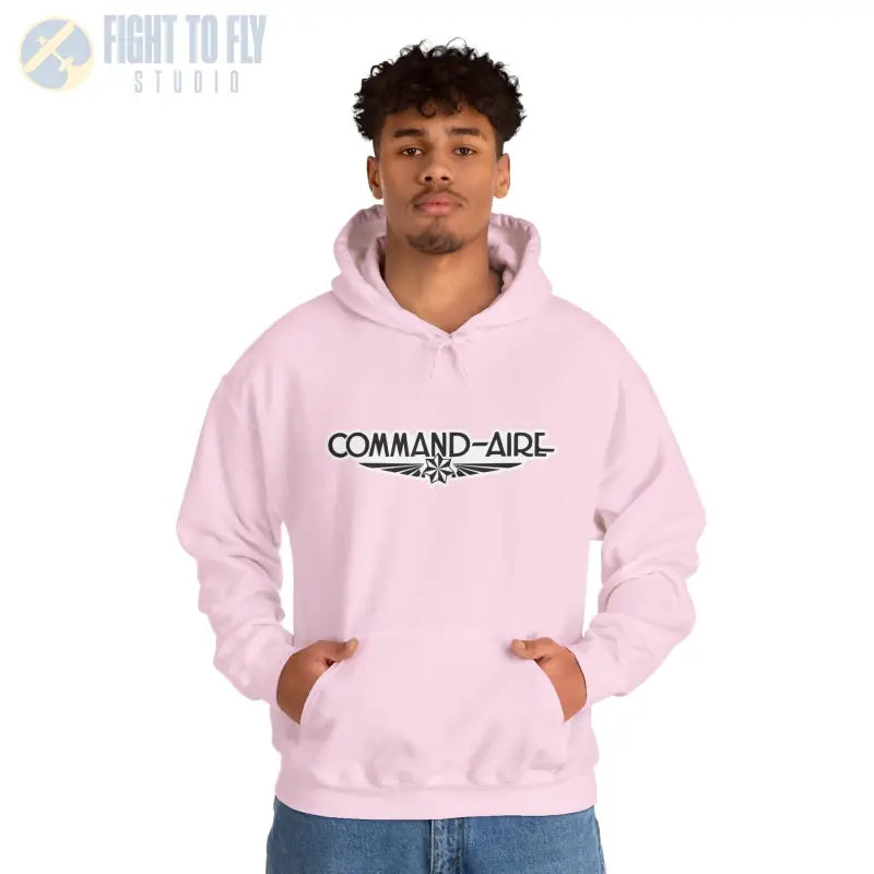 COMMAND-AIRE Unisex Heavy Blend Hooded Sweatshirt - Cozy Comfort for Everyday Adventures - Hoodie - Gifts pilots