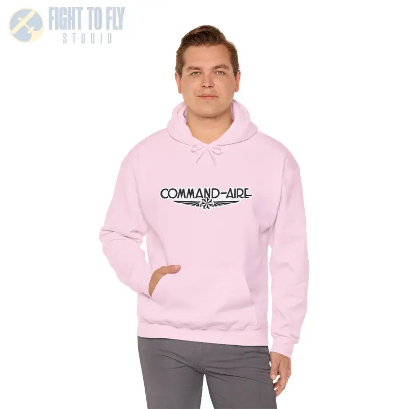 COMMAND-AIRE Unisex Heavy Blend Hooded Sweatshirt - Cozy Comfort for Everyday Adventures - Hoodie - Gifts pilots