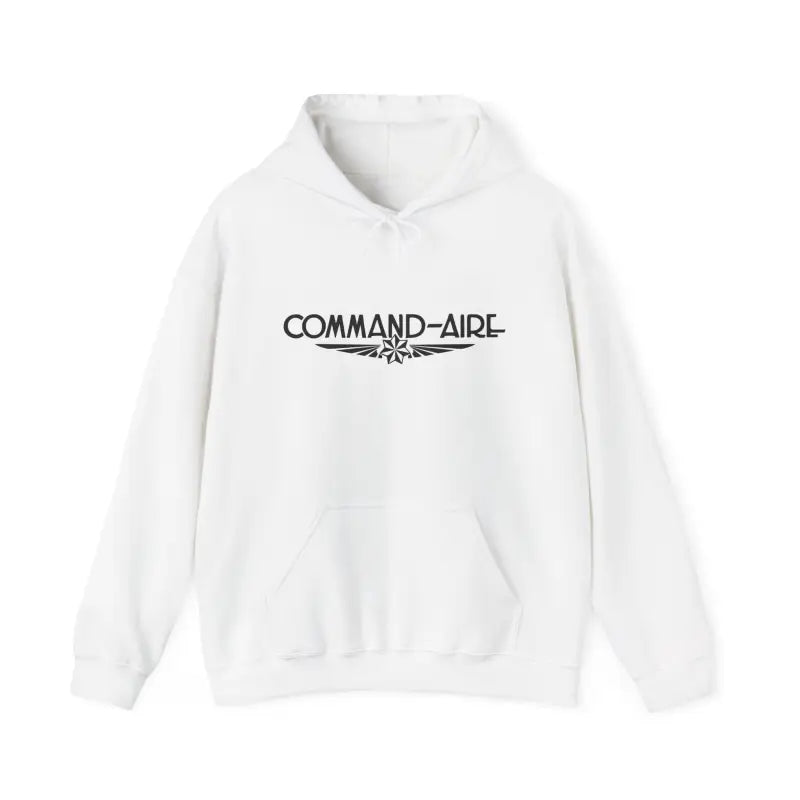 COMMAND-AIRE Unisex Heavy Blend Hooded Sweatshirt - Cozy Comfort for Everyday Adventures - Hoodie - Gifts pilots