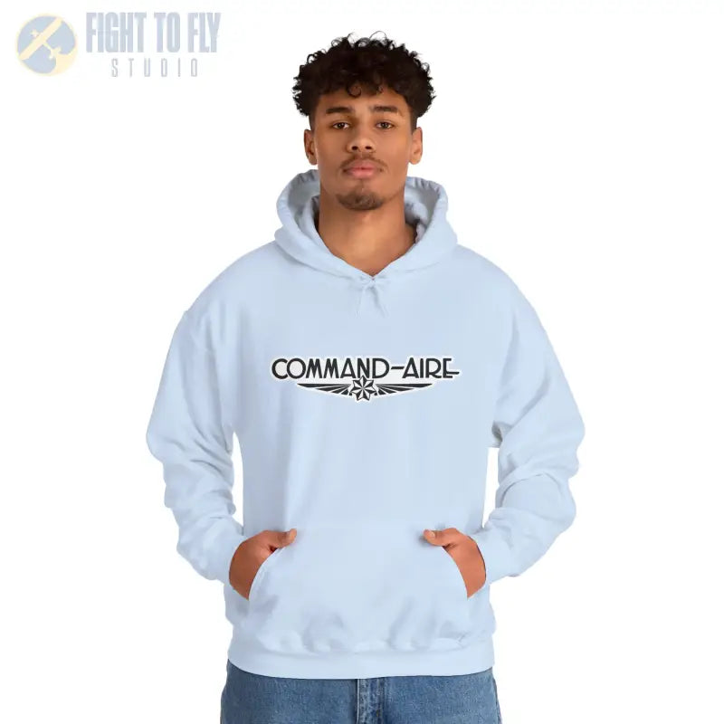 COMMAND-AIRE Unisex Heavy Blend Hooded Sweatshirt - Cozy Comfort for Everyday Adventures - Hoodie - Gifts pilots