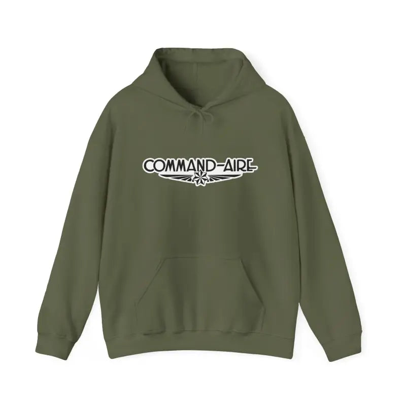 COMMAND-AIRE Unisex Heavy Blend Hooded Sweatshirt - Cozy Comfort for Everyday Adventures - Hoodie - Gifts pilots