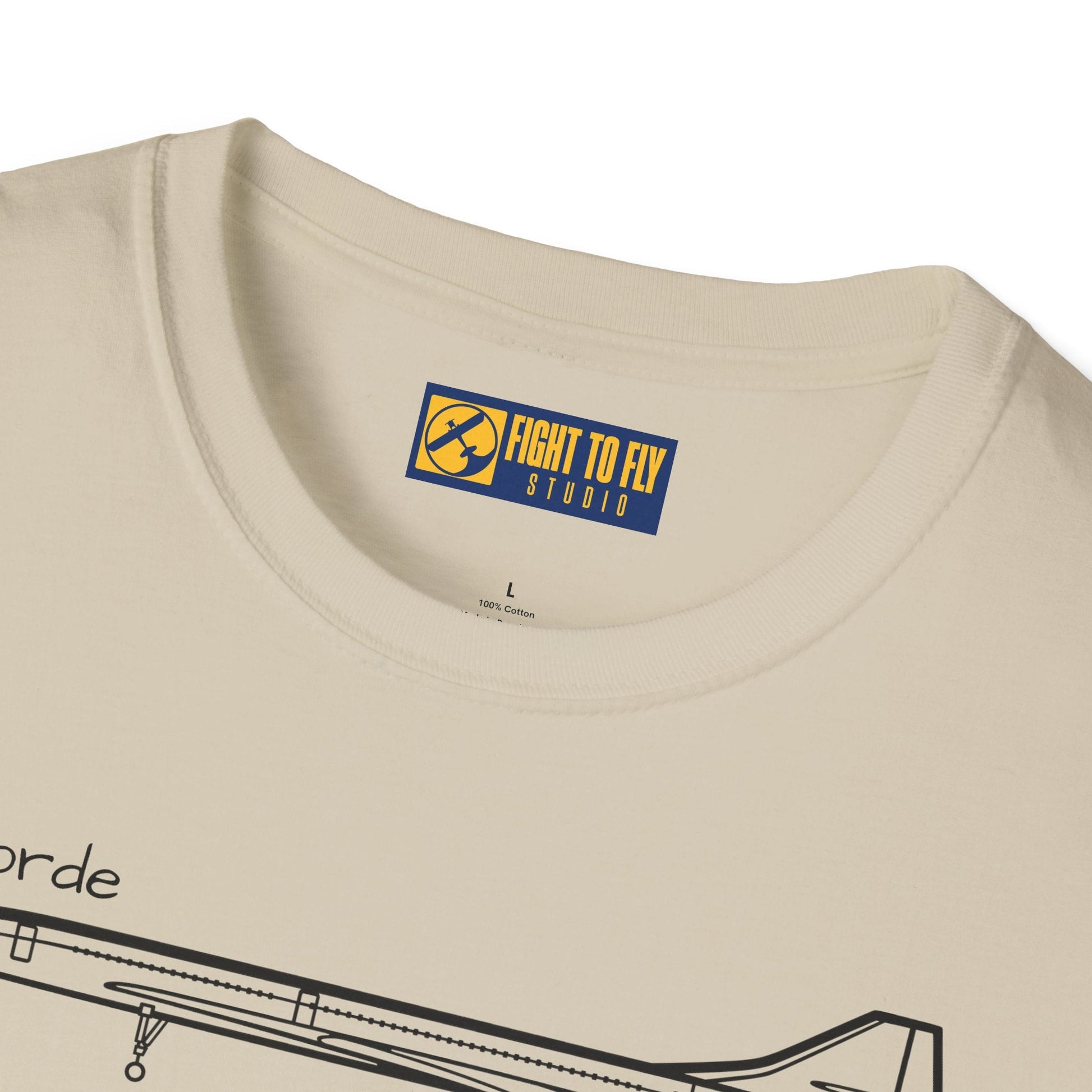 Concorde T-Shirt – Supersonic Passenger Jet Aviation Tee - Gifts for pilots - apparel