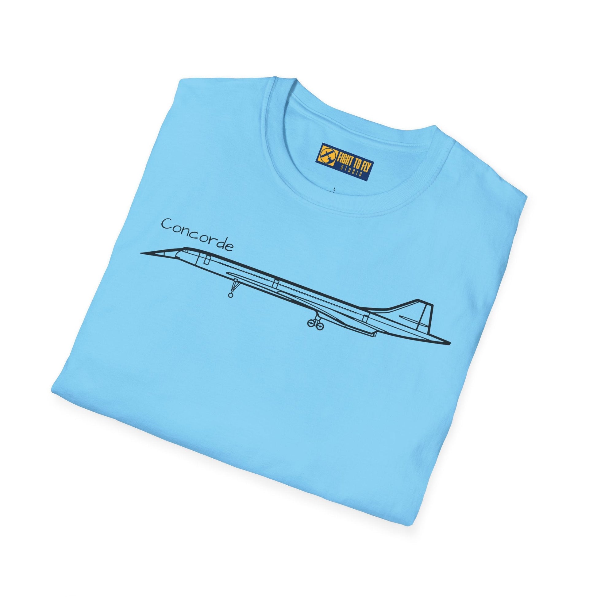 Concorde T-Shirt – Supersonic Passenger Jet Aviation Tee - Gifts for pilots - apparel
