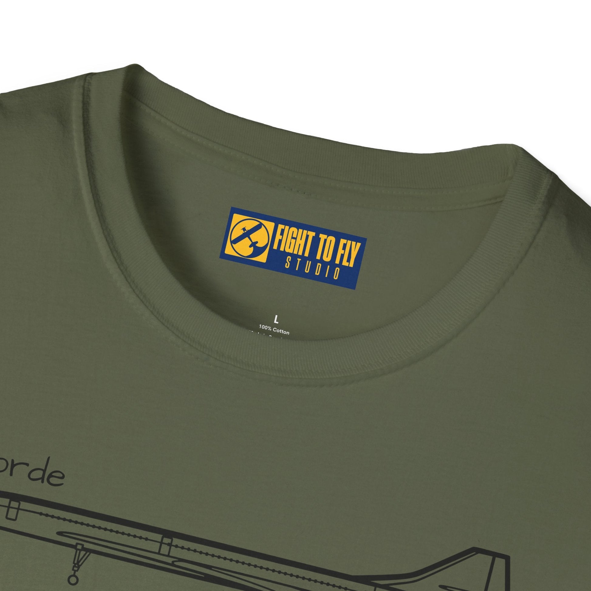 Concorde T-Shirt – Supersonic Passenger Jet Aviation Tee - Gifts for pilots - apparel