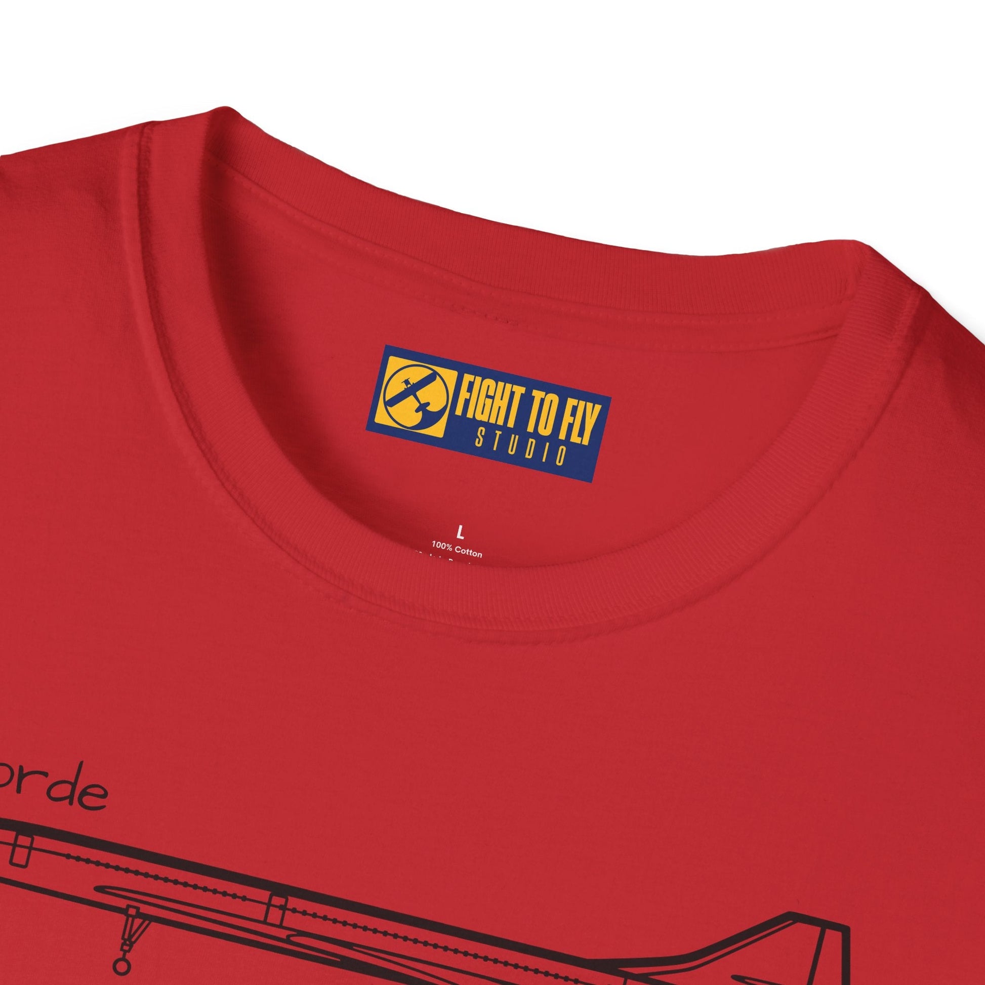 Concorde T-Shirt – Supersonic Passenger Jet Aviation Tee - Gifts for pilots - apparel