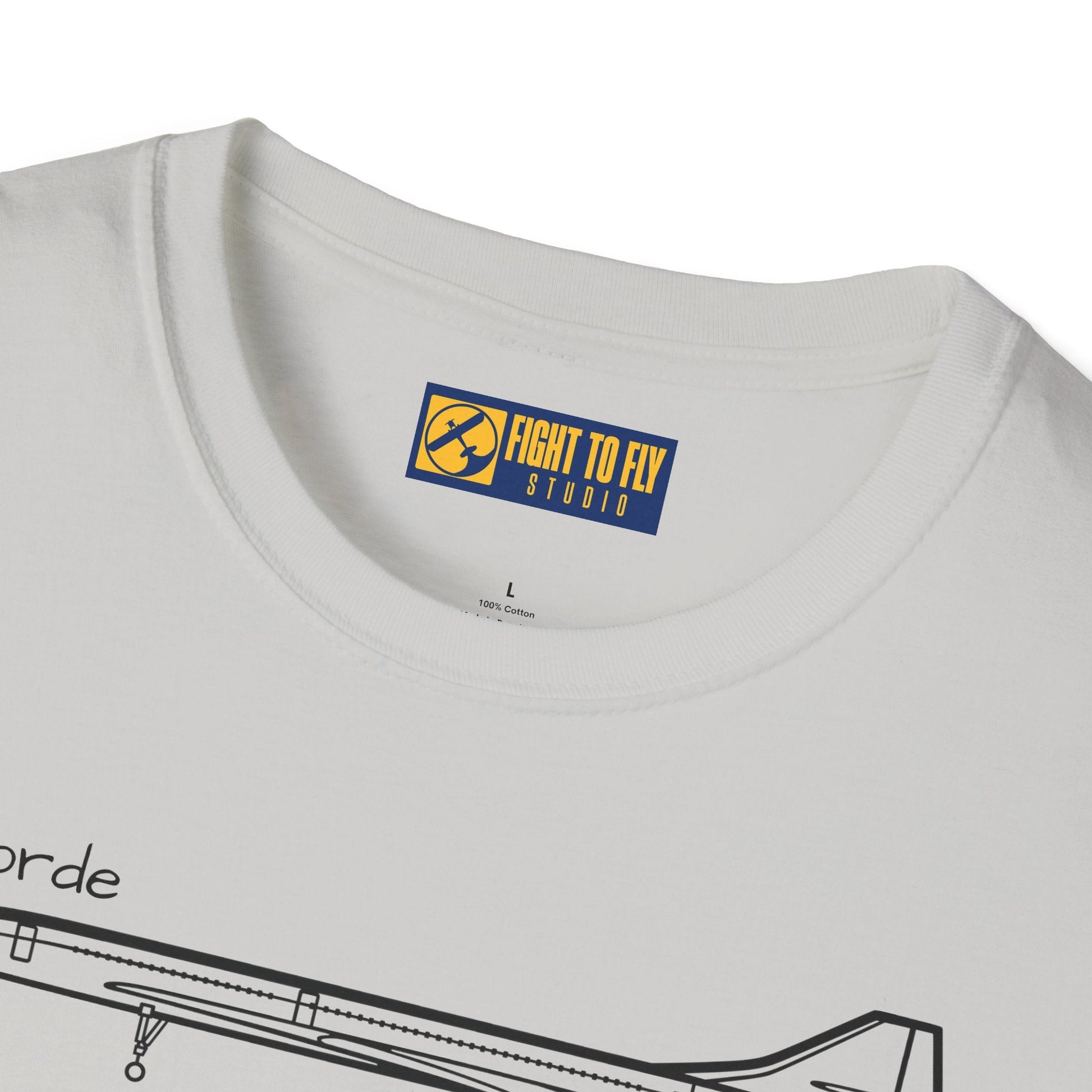 Concorde T-Shirt – Supersonic Passenger Jet Aviation Tee - Gifts for pilots - apparel
