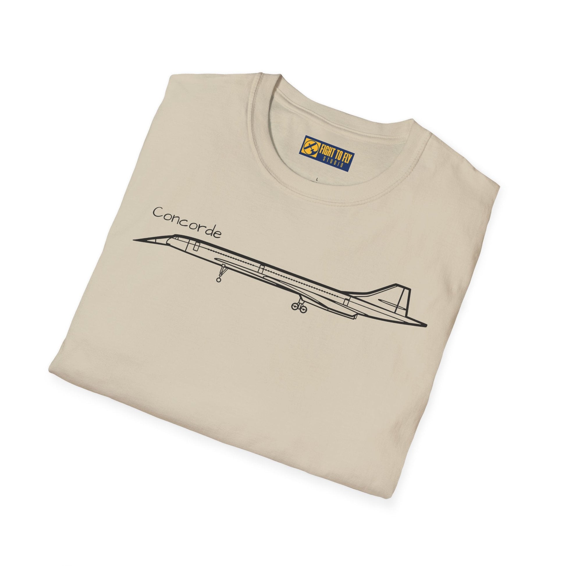 Concorde T-Shirt – Supersonic Passenger Jet Aviation Tee - Gifts for pilots - apparel