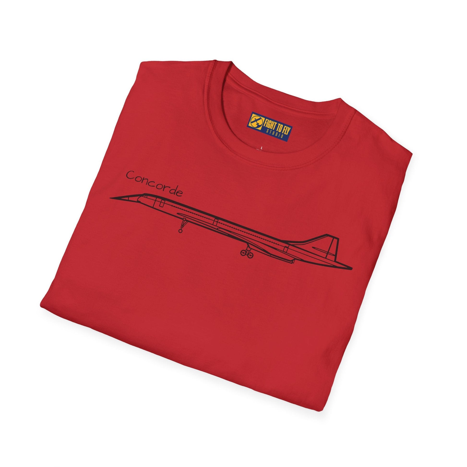 Concorde T-Shirt – Supersonic Passenger Jet Aviation Tee - Gifts for pilots - apparel