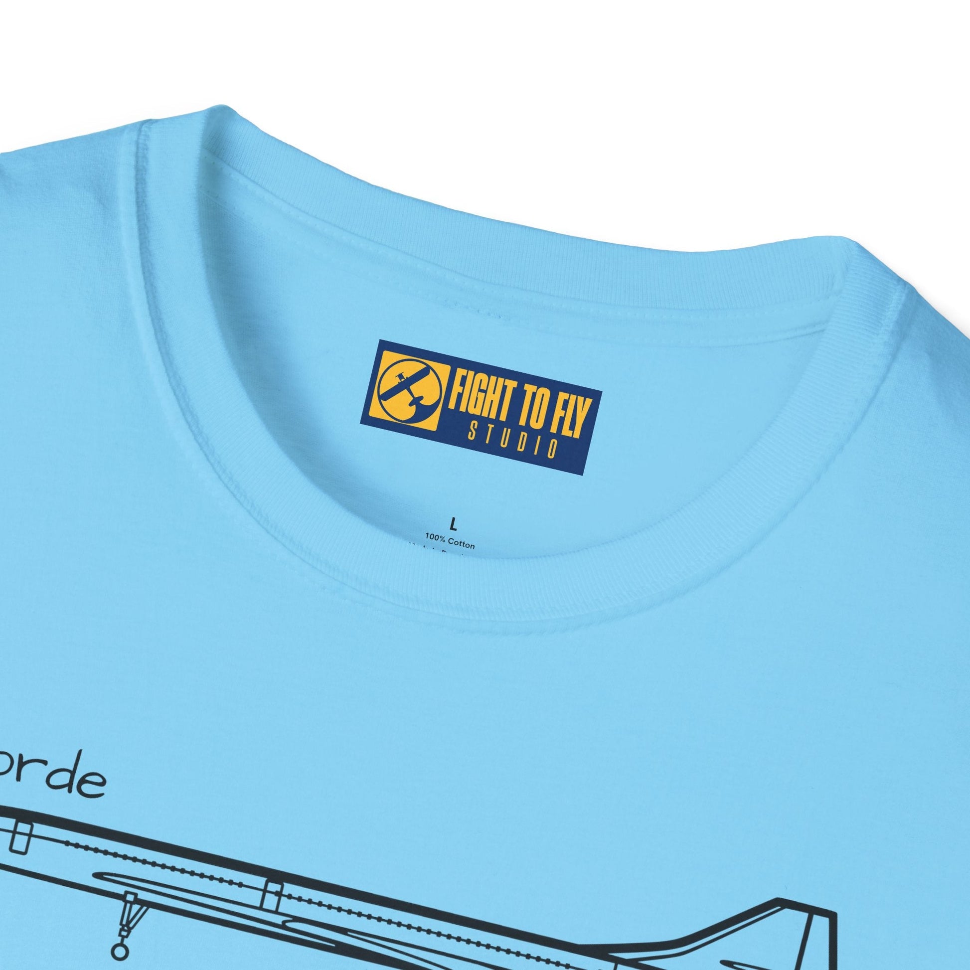 Concorde T-Shirt – Supersonic Passenger Jet Aviation Tee - Gifts for pilots - apparel