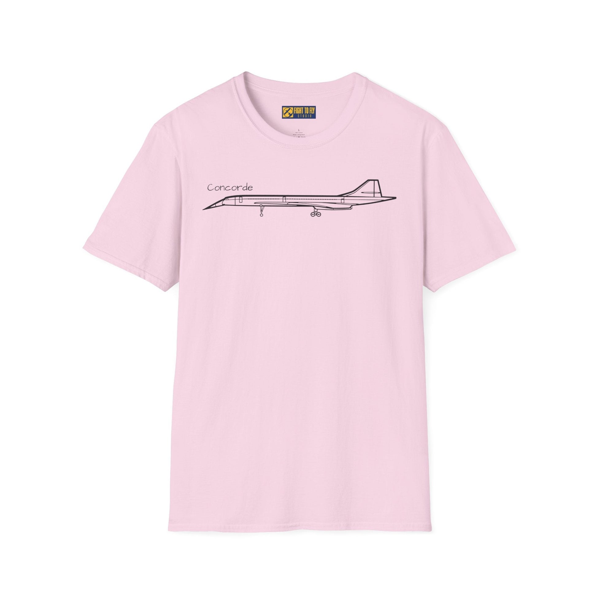 Concorde T-Shirt – Supersonic Passenger Jet Aviation Tee - Gifts for pilots - apparel