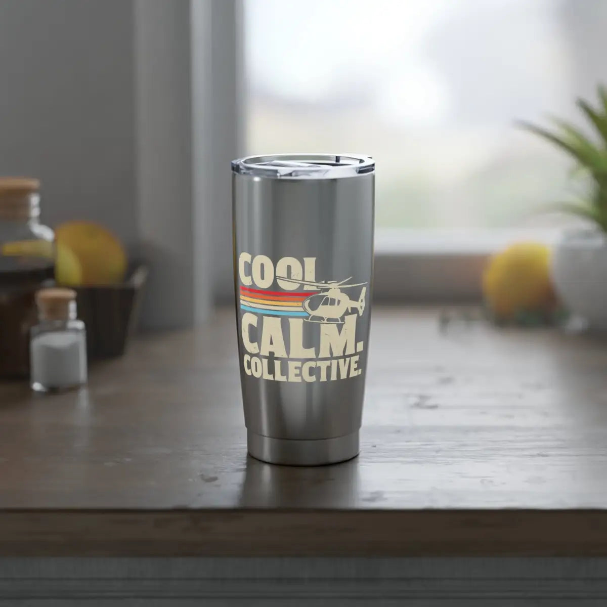 Cool Calm Collective Tumbler - Mug - Pilot gifts - WWII warbird t-shirt
