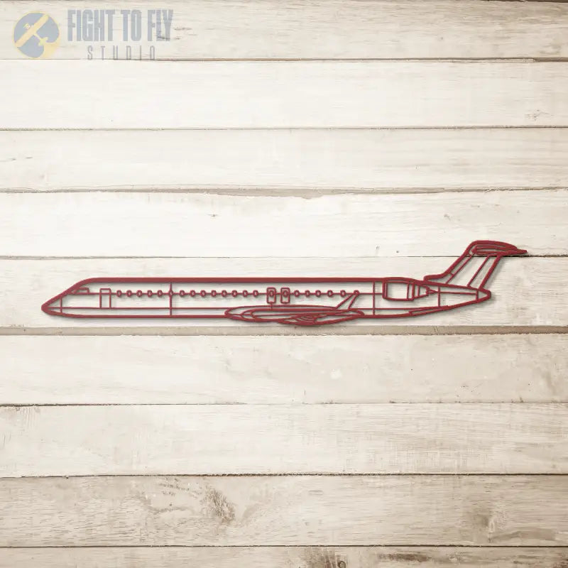 CRJ-900 Die Cut Metal Wall Art - Sign - Pilot gifts - WWII warbird t-shirt