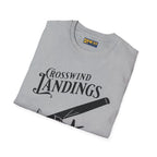 Crosswind Landings Build Character - Tee - T-Shirt - Pilot gifts - WWII warbird t-shirt