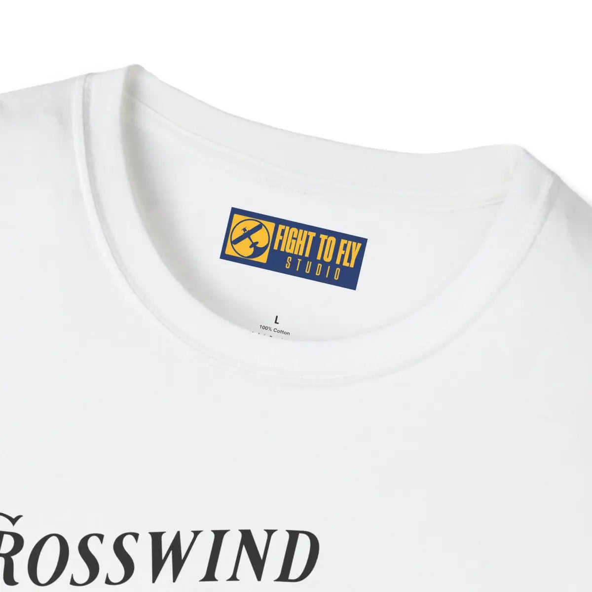 Crosswind Landings Build Character - Tee - T-Shirt - Gifts for pilots - Aviation apparel