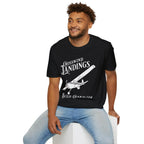 Crosswind Landings Build Character - Tee - T-Shirt - Pilot gifts - WWII warbird t-shirt