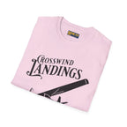 Crosswind Landings Build Character - Tee - T-Shirt - Pilot gifts - WWII warbird t-shirt