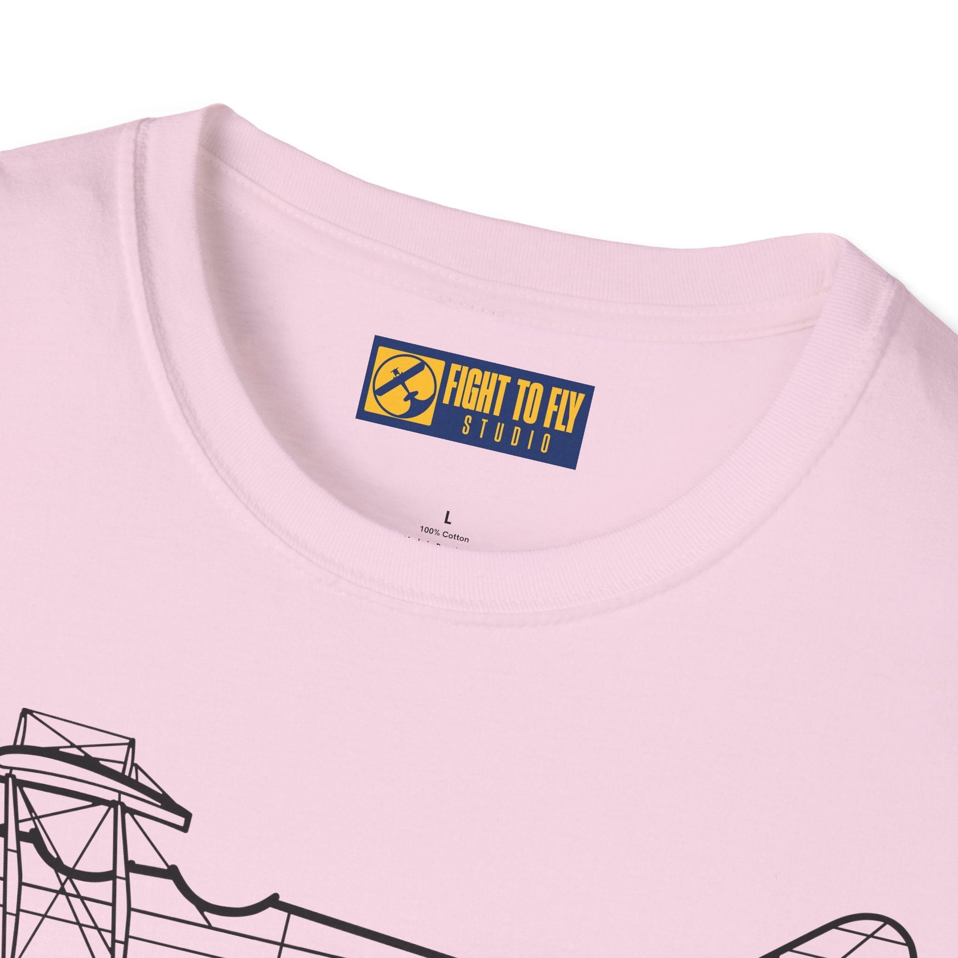 Curtiss JN-4 “Jenny” T-Shirt – WWI Trainer Biplane Classic Tee - Gifts for pilots - Aviation apparel
