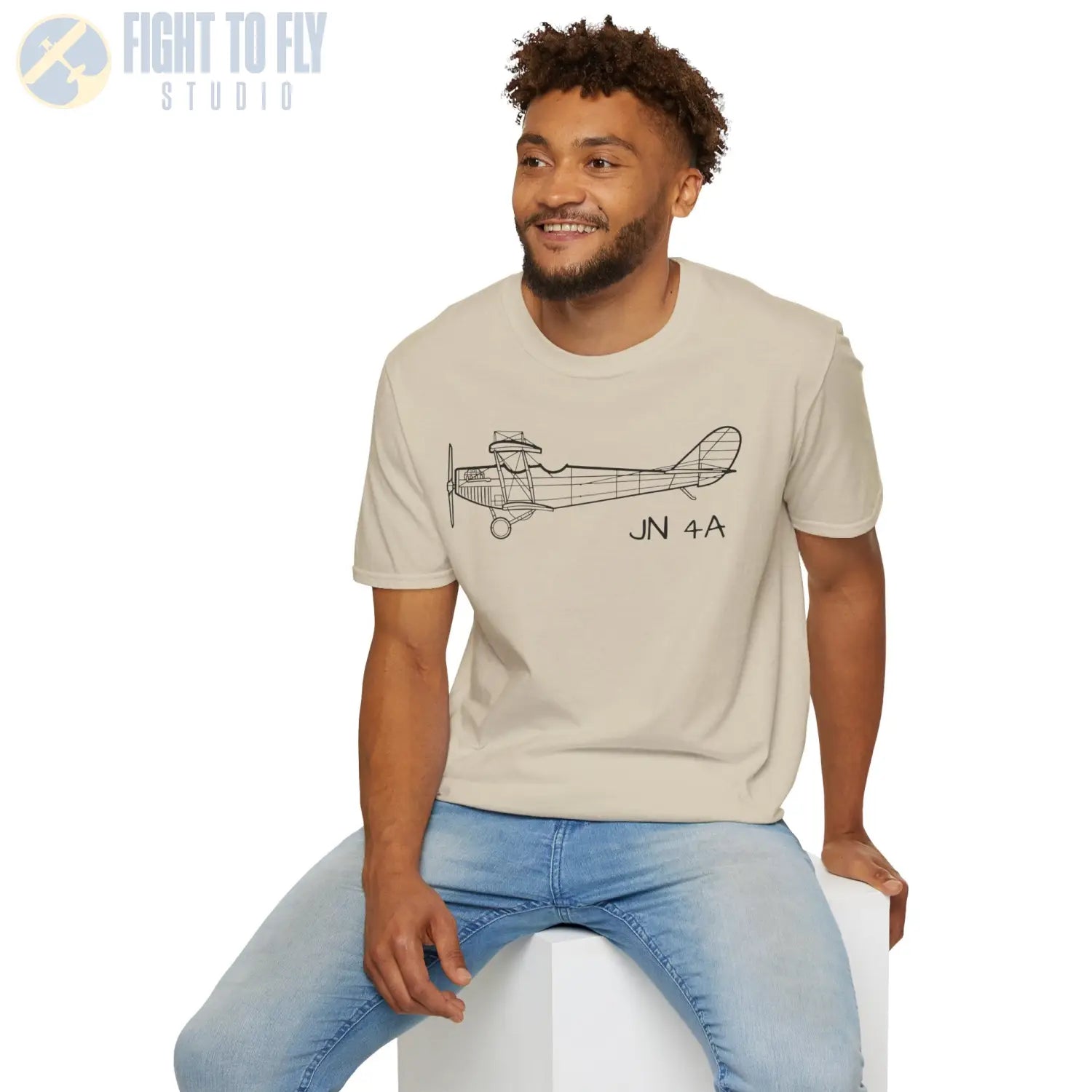 Curtiss JN-4 “Jenny” T-Shirt - Pilot gifts - WWII warbird t-shirt