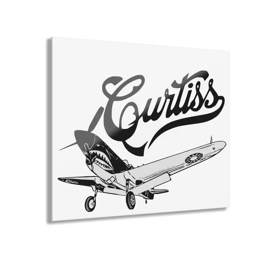 Curtiss P-40 Warhawk - Home Decor - Gifts for pilots - Aviation apparel