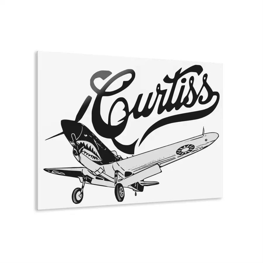Curtiss P-40 Warhawk - Home Decor - Gifts for pilots - Aviation apparel
