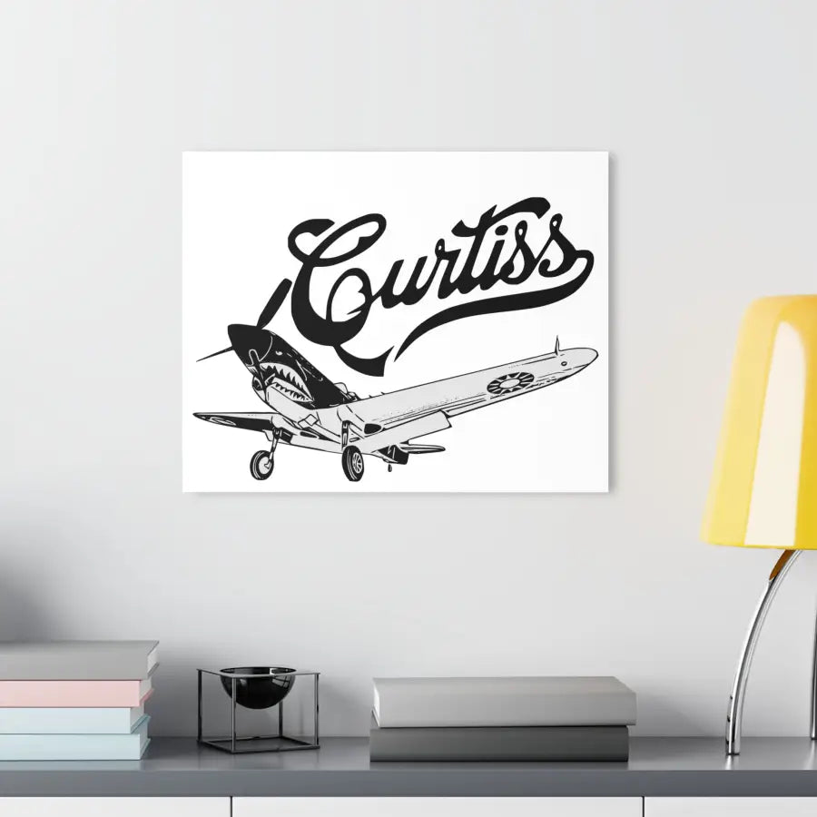 Curtiss P-40 Warhawk - Home Decor - Gifts for pilots - Aviation apparel