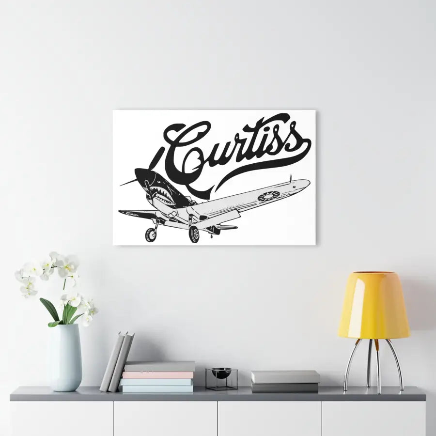 Curtiss P-40 Warhawk - Home Decor - Gifts for pilots - Aviation apparel