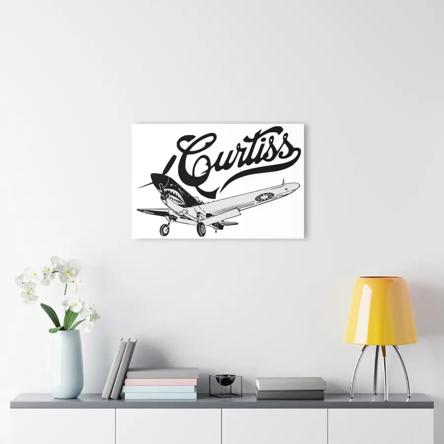 Curtiss P-40 Warhawk - Home Decor - Gifts for pilots - Aviation apparel