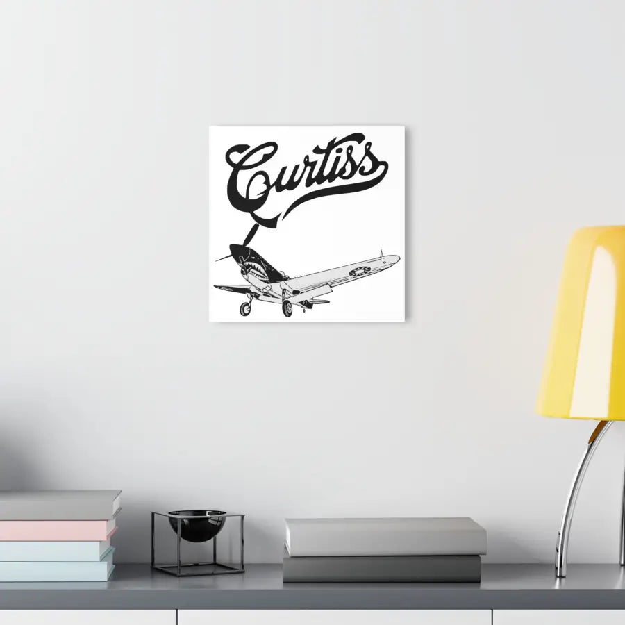 Curtiss P-40 Warhawk - Home Decor - Gifts for pilots - Aviation apparel