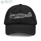 Curtiss P-40C Tomahawk – Army Air Corps Emblem Embroidered Cap - Hats - Pilot gifts - WWII warbird t-shirt